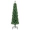 Pencil Christmas Tree with Memory Wire Branch Tips and Warm LED Lights